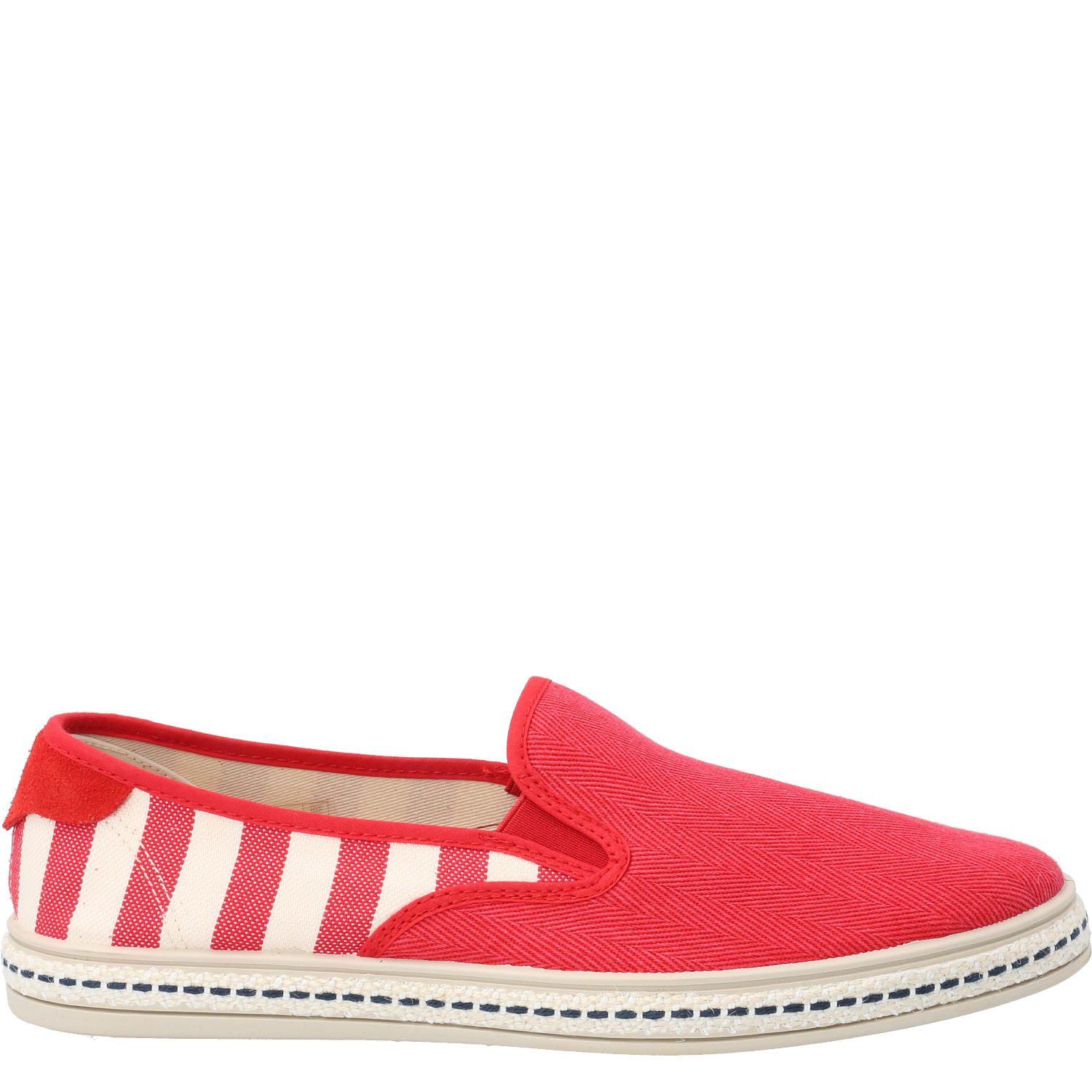 Alpargata Textil Alicante Rojo Hombre-1