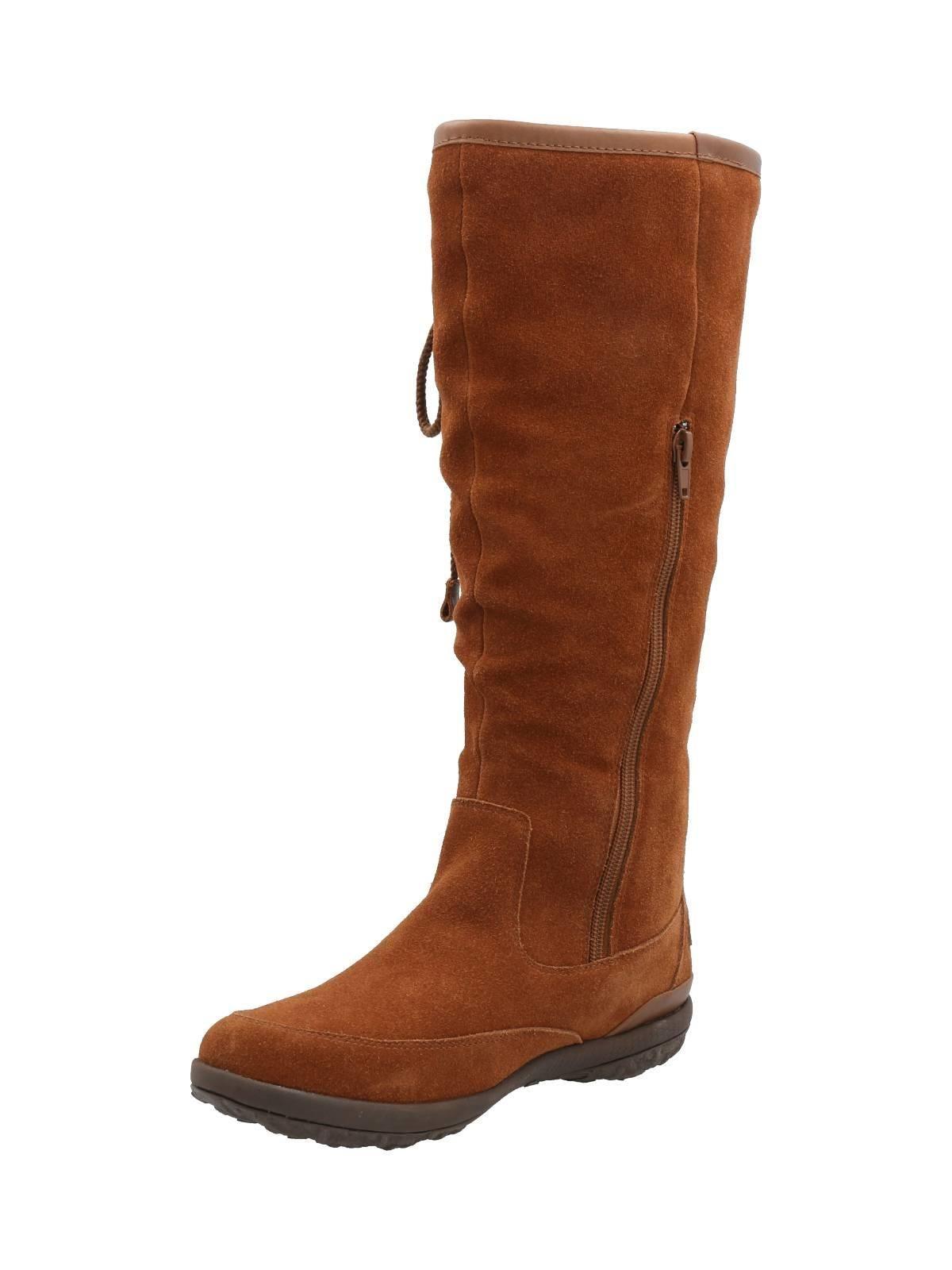 Bota Cuero Mujer New Amboro Café-4