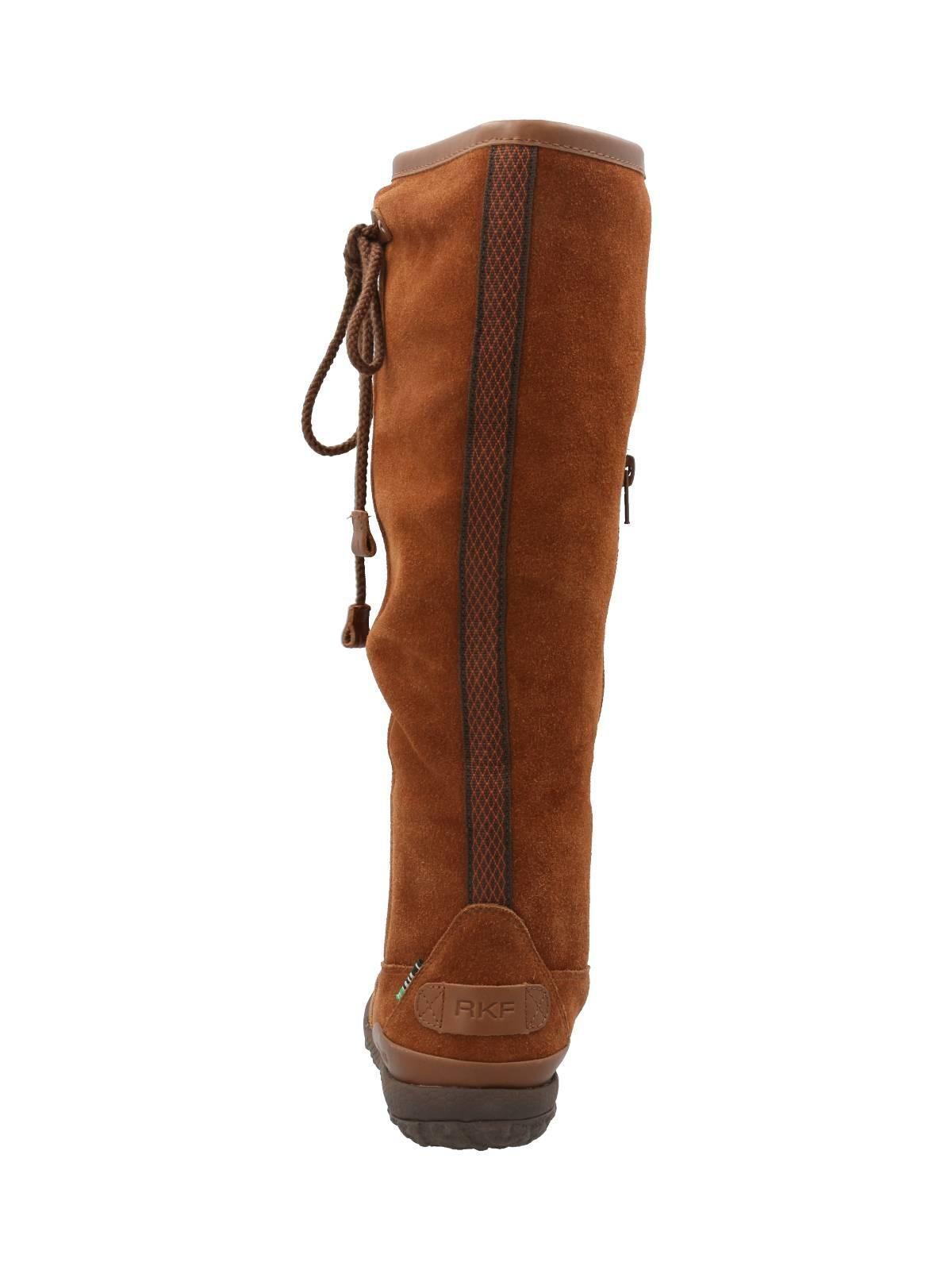 Bota Cuero Mujer New Amboro Café-6