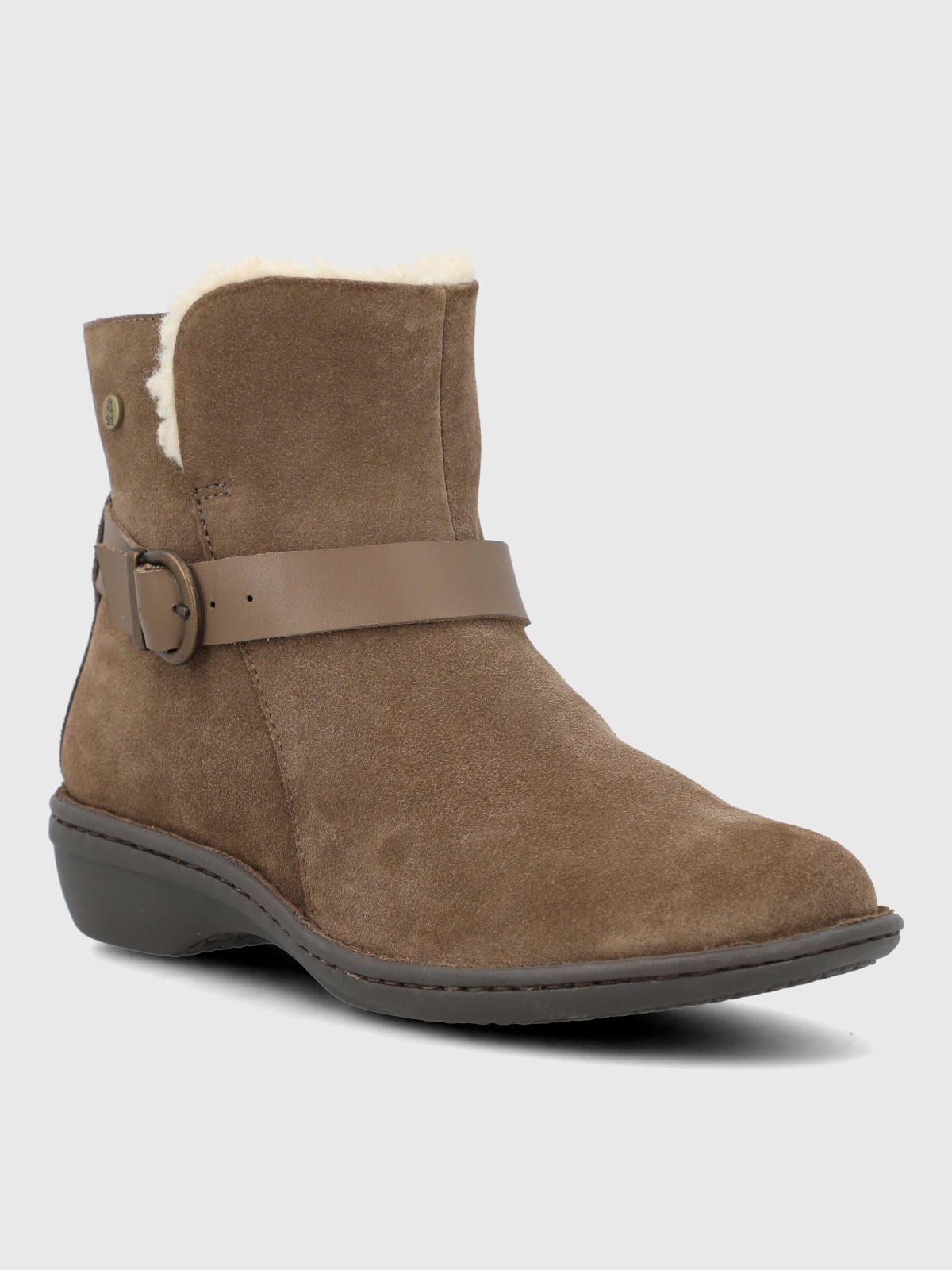 Botin Cuero Mujer Ancona II Café-0