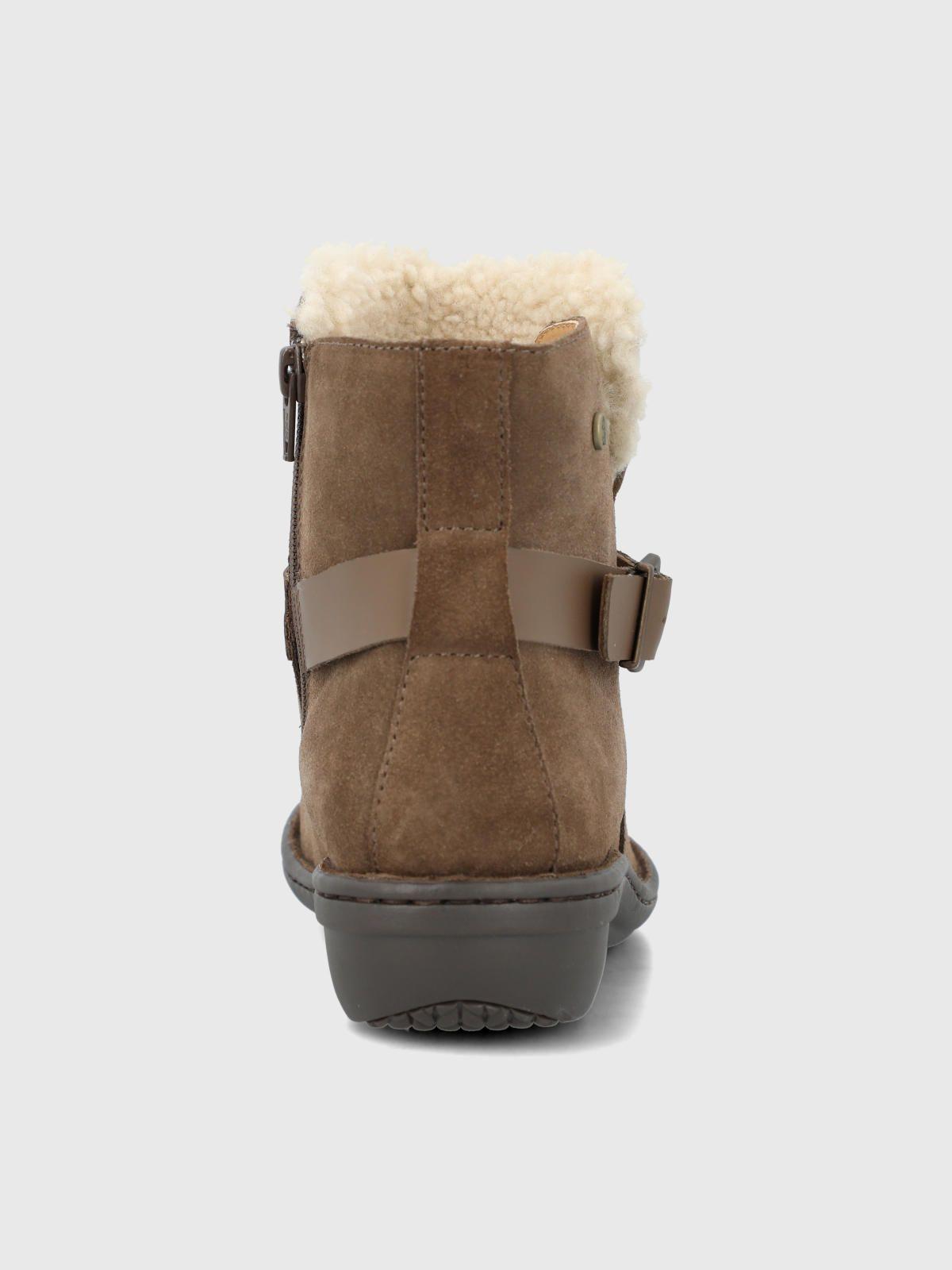 Botin Cuero Mujer Ancona II Café-6