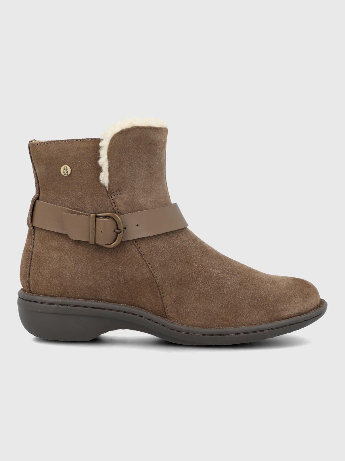 Botin Cuero Mujer Ancona II Café-1