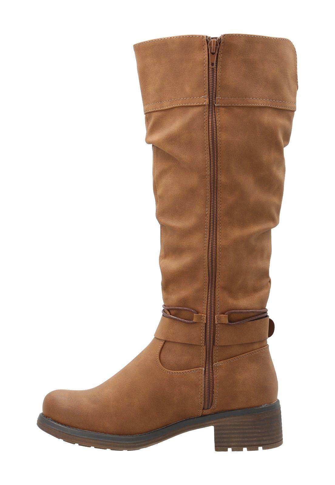 Bota Mujer Eve 2 Cognac-5