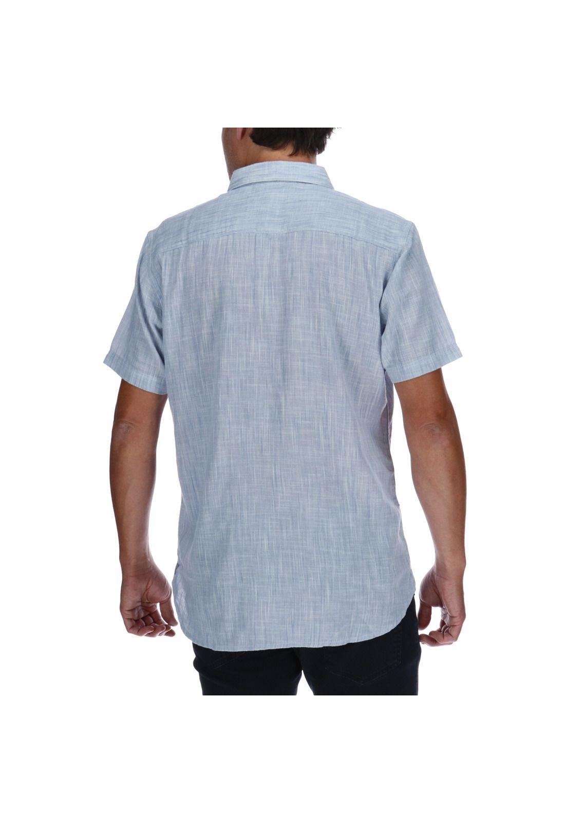 Camisa Hombre Origin Pocket Celeste-2