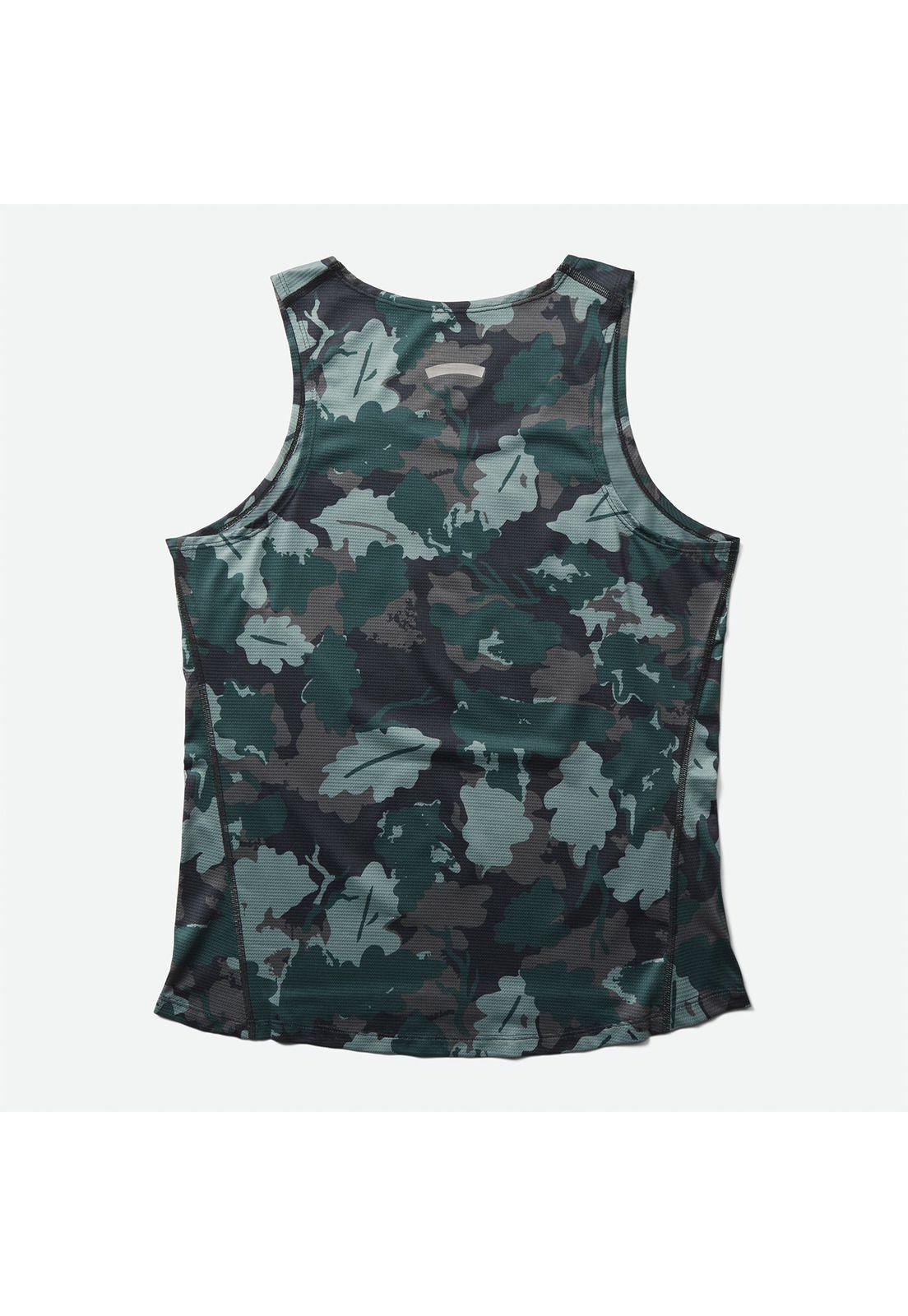 Polera S/M Mujer W Trail Running Sing Verde-1