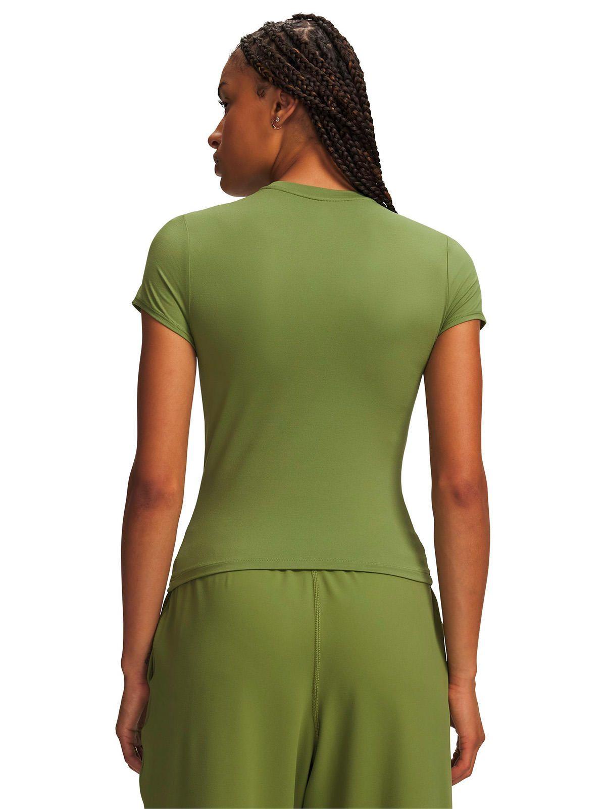 Polera manga corta Motion Fitted verde Mujer-1