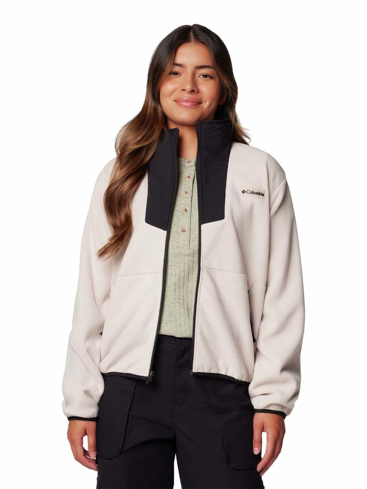 Polar Mujer Sequoia Grove Full Zip Gris-4