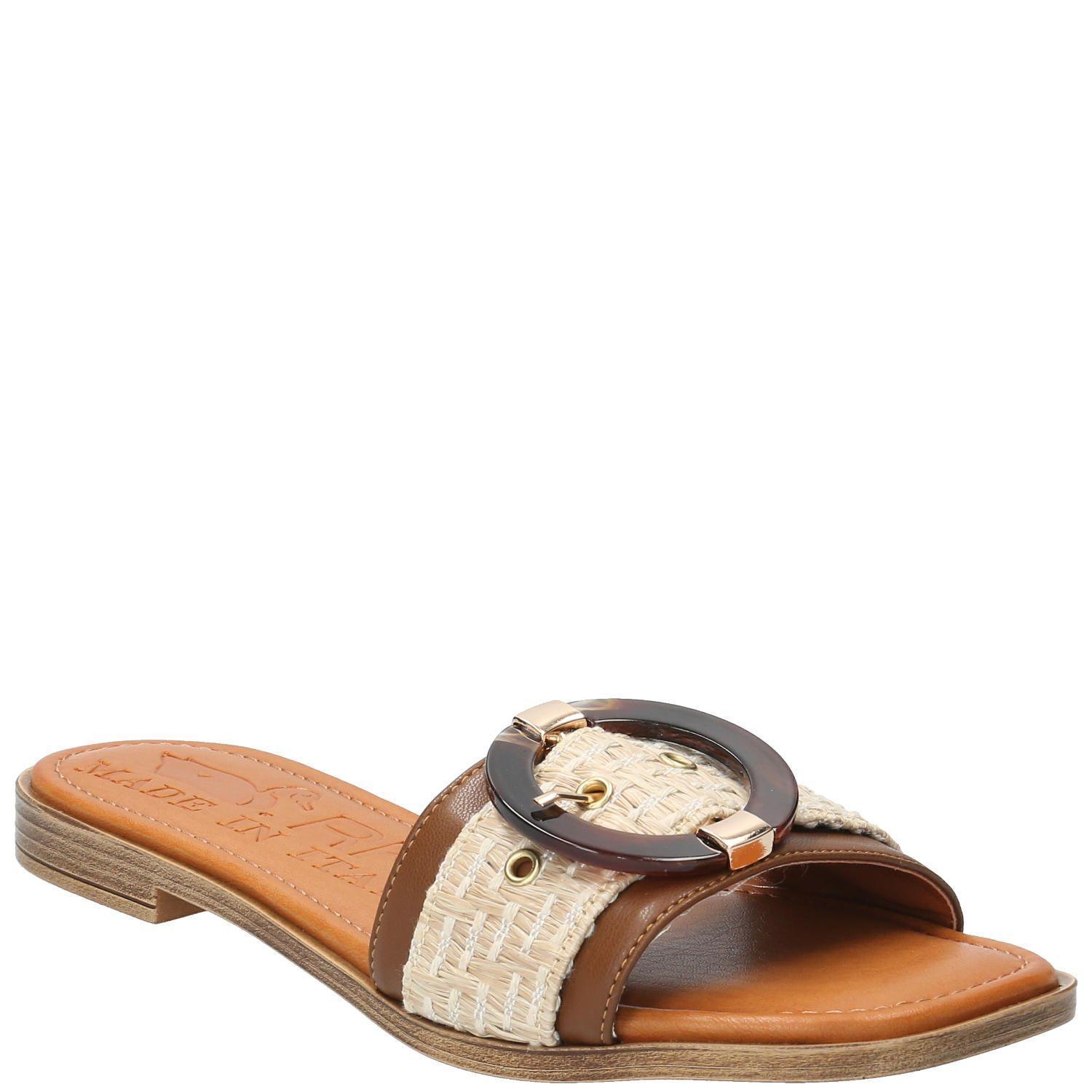 Sandalia Mujer Rosola Beige-1