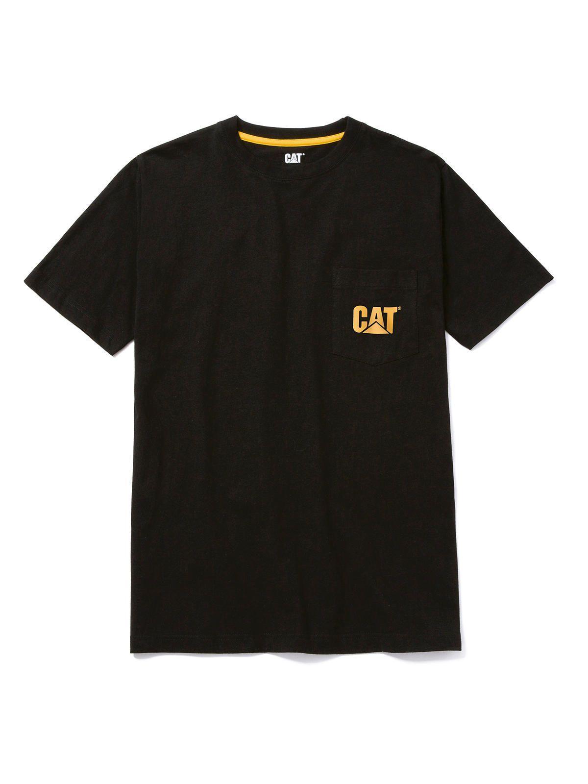 Polera Manga Corta Hombre Logo Pocket Tee Negro-3
