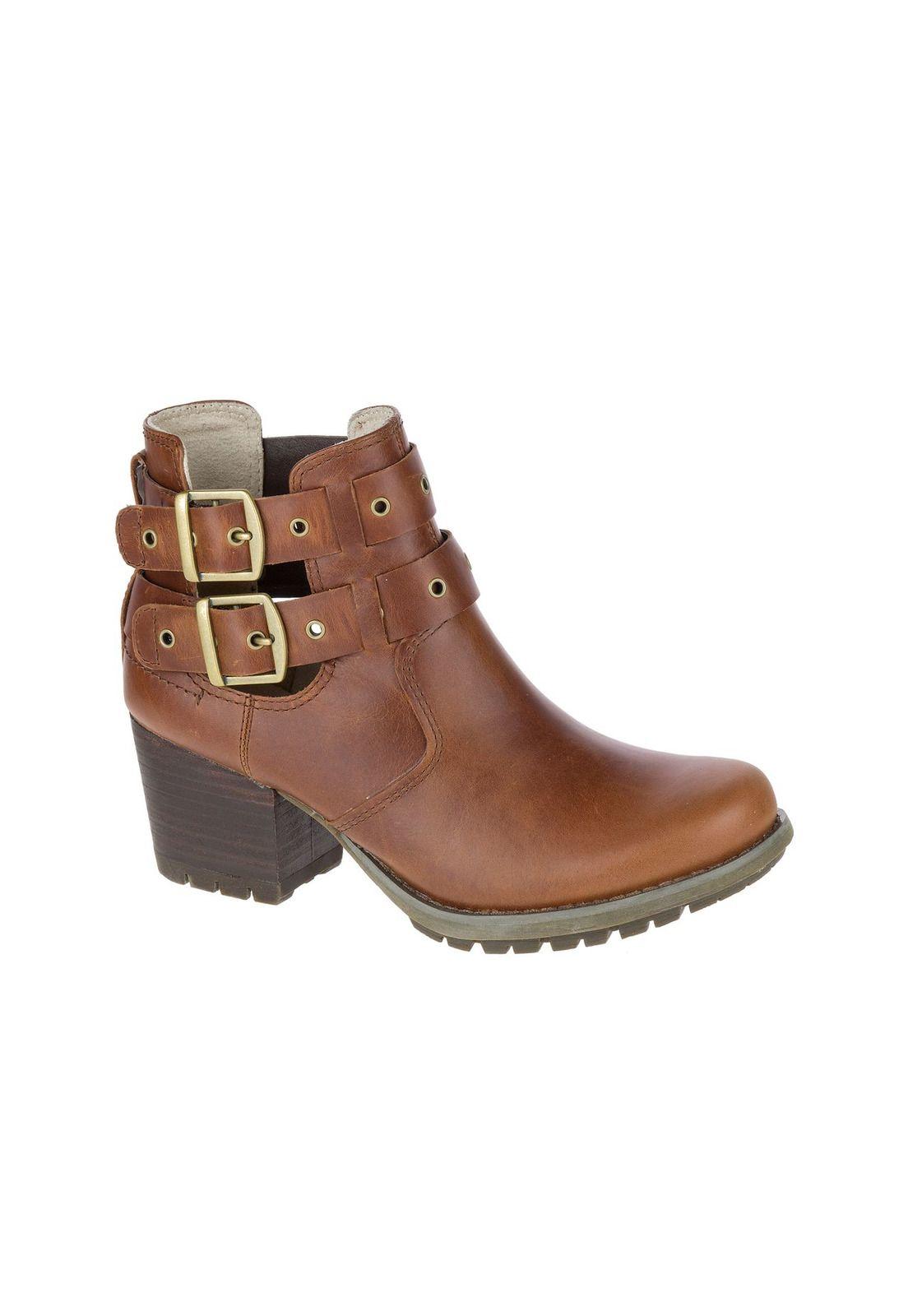 Botin Mujer Casual Tora Café-0