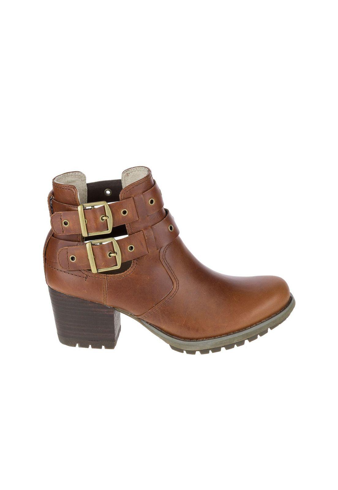Botin Mujer Casual Tora Café-1