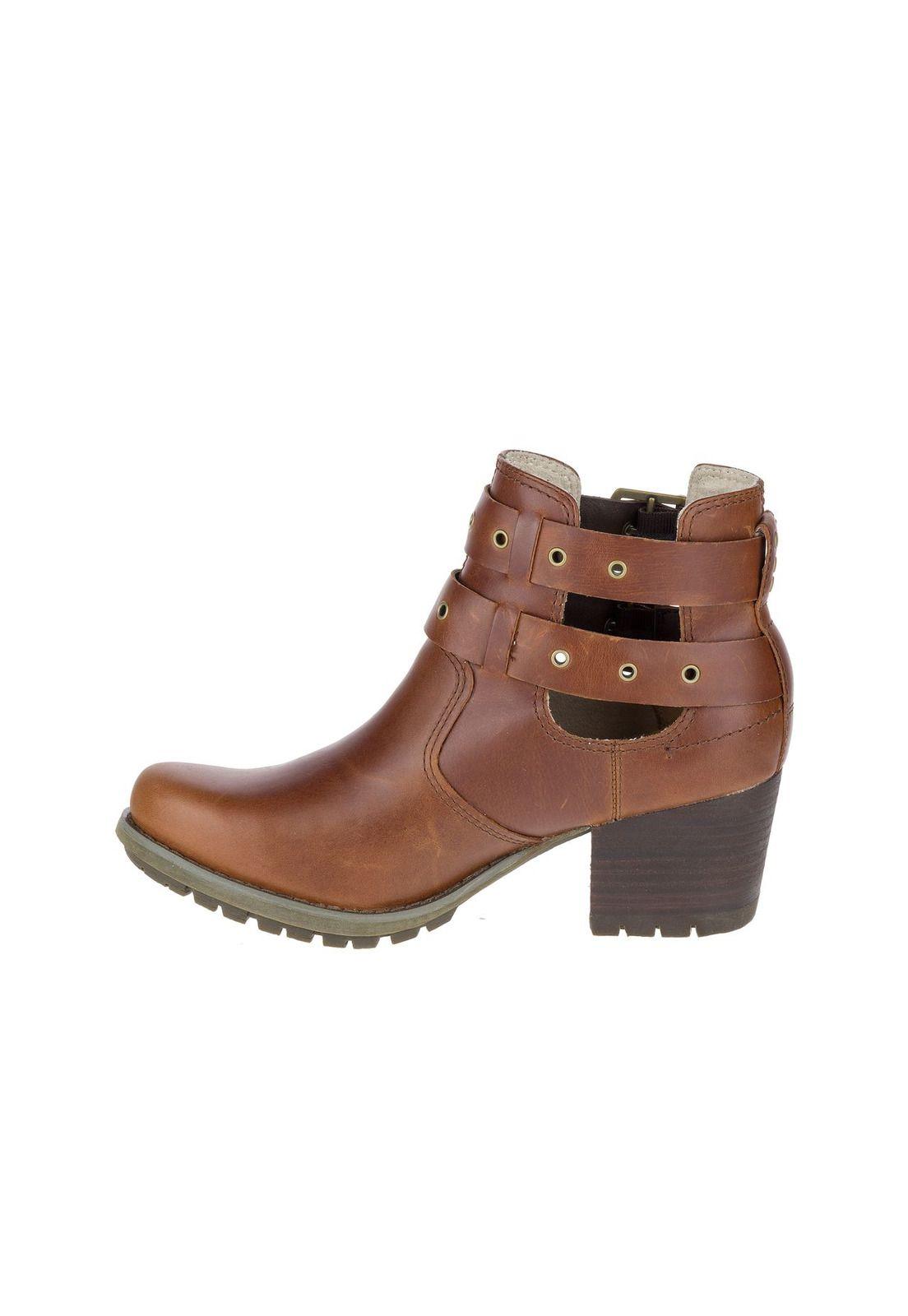 Botin Mujer Casual Tora Café-2