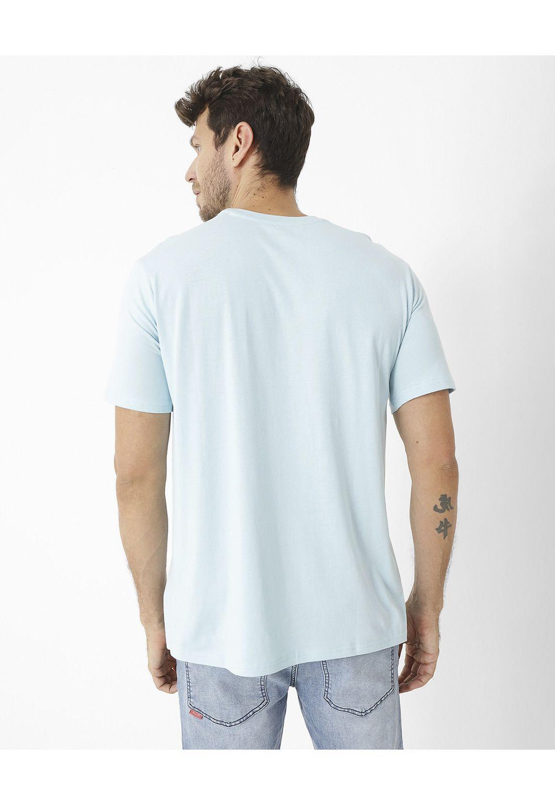 Polera M/C We Built The Stre 9 Celeste Hombre-1