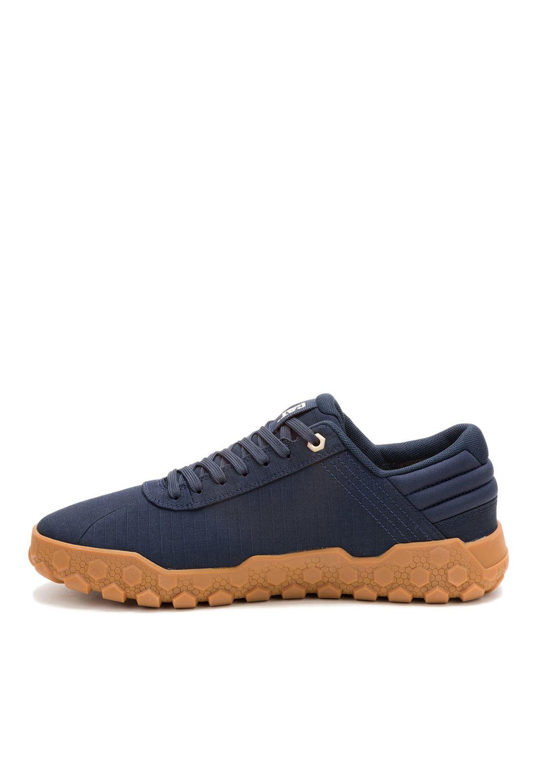 Zapatilla Hex + Canvas Hombre Azul-3