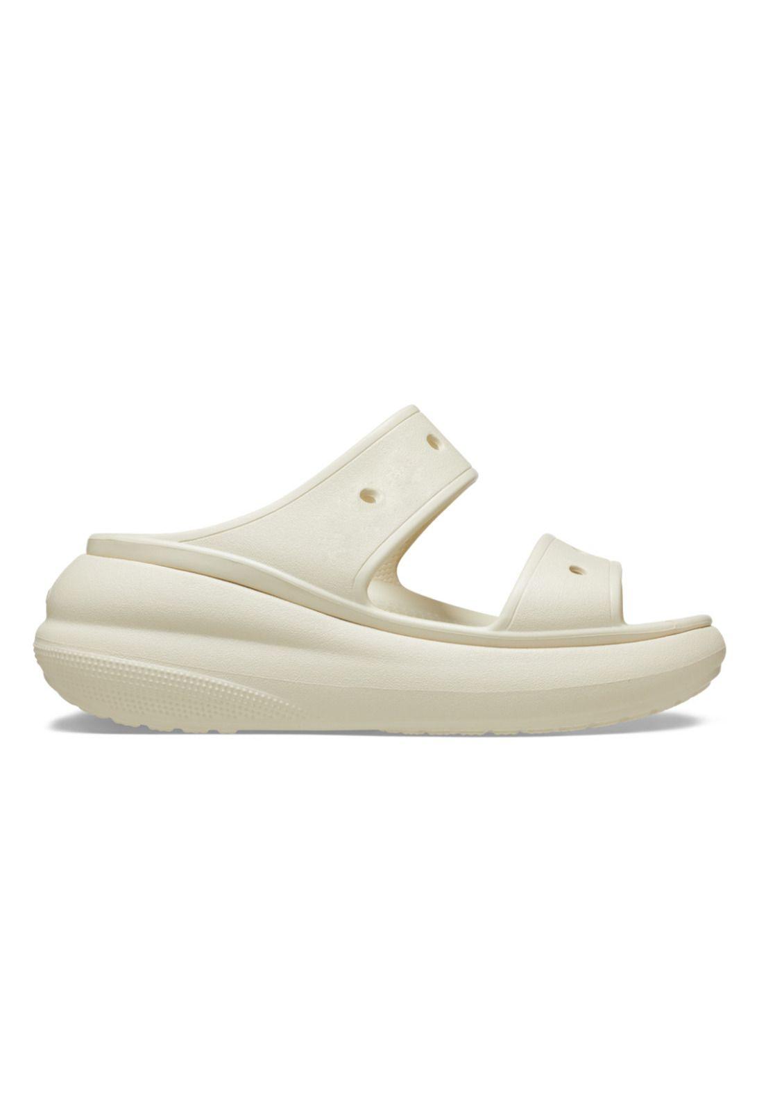 Sandalia Crocs Mujer Crush Sandal Beige-0