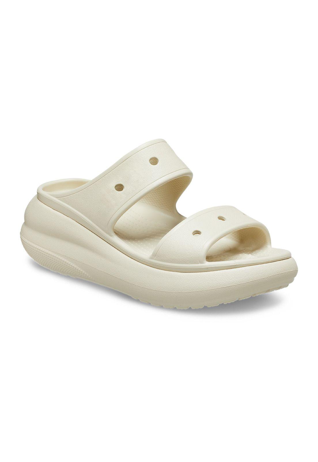Sandalia Crocs Mujer Crush Sandal Beige-6