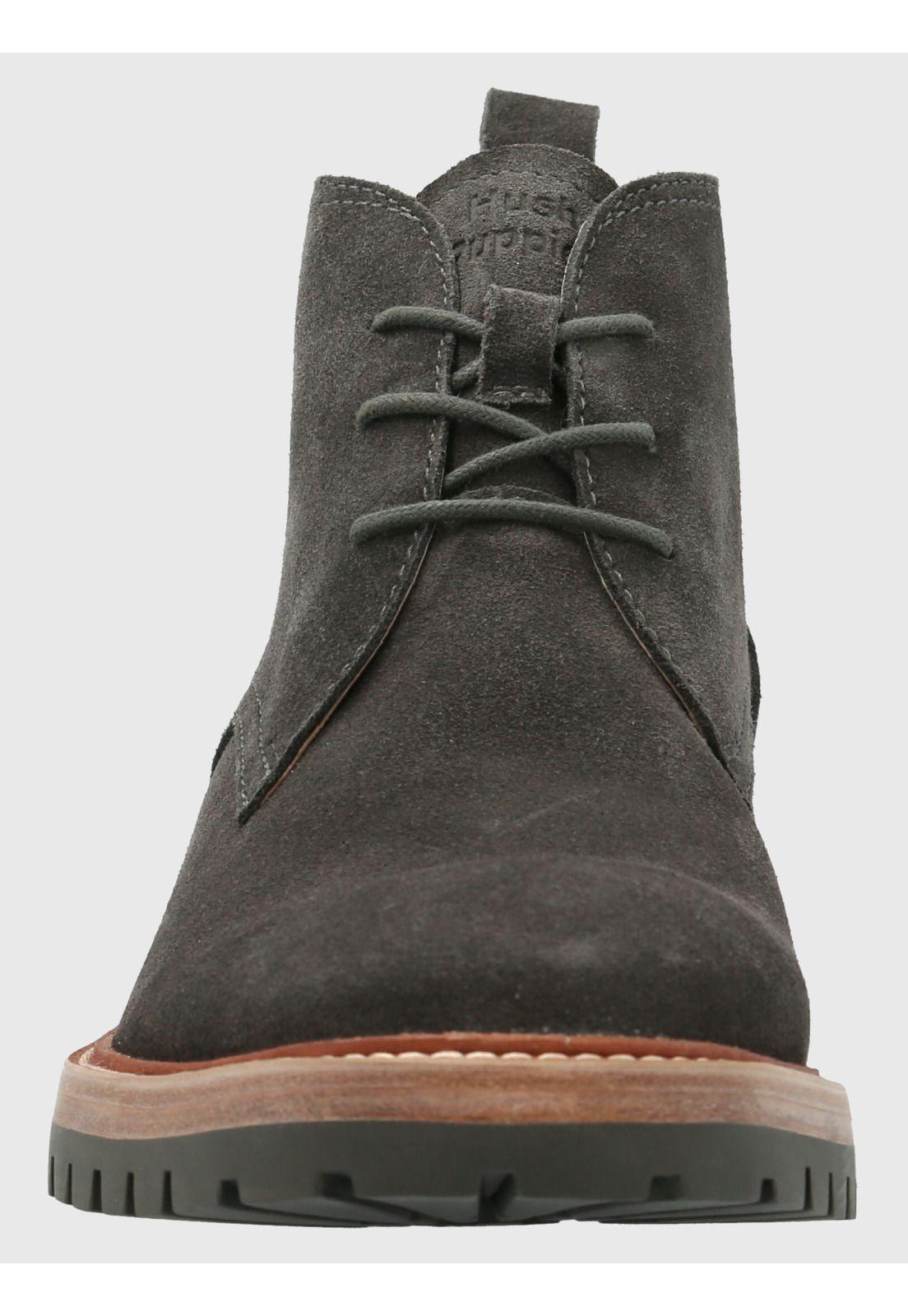 Botín Cuero Hombre Milvio Gris Oscuro-3