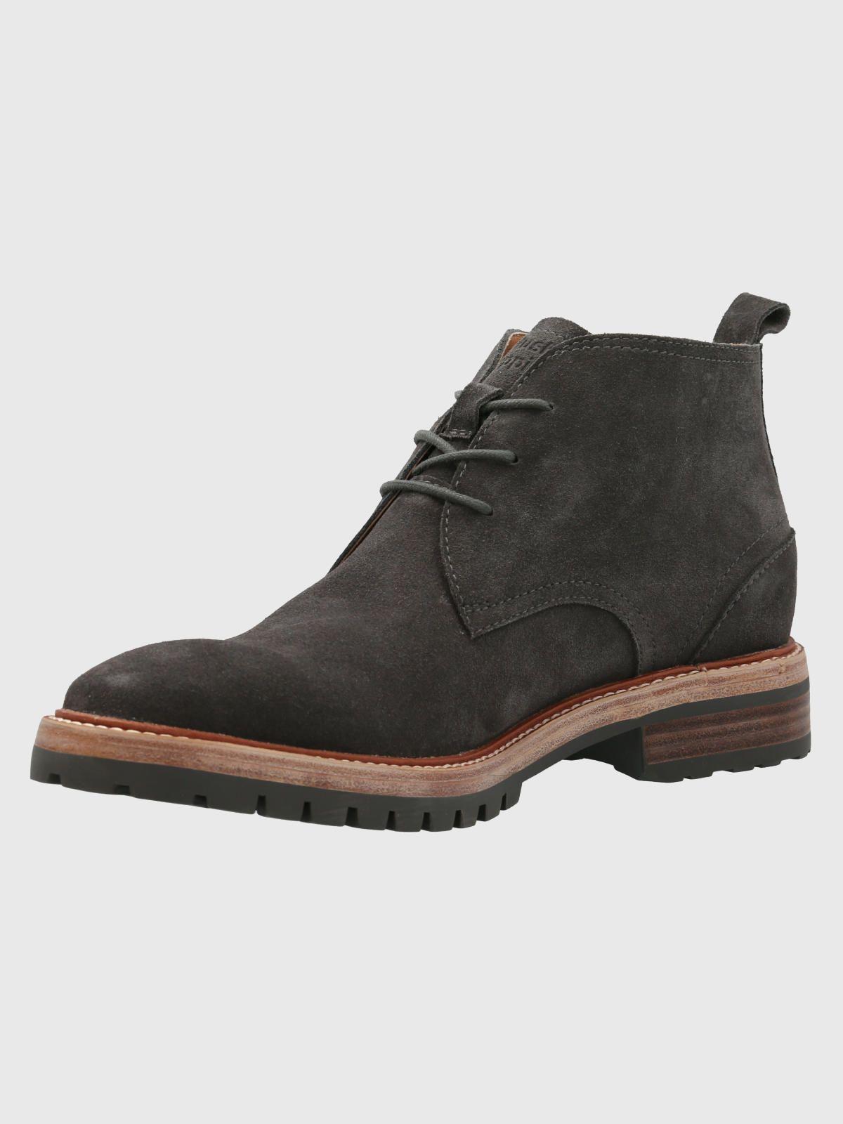 Botín Cuero Hombre Milvio Gris Oscuro-5