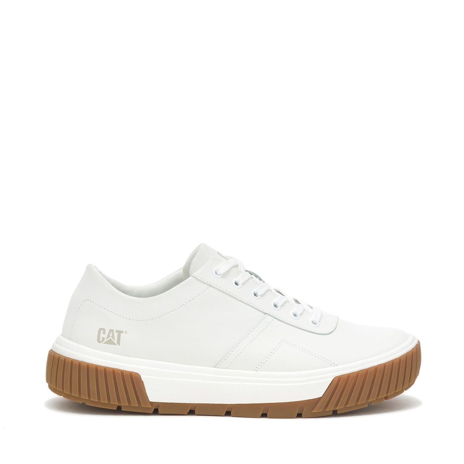 Zapatilla Cuero Mujer Amp Blanco-1