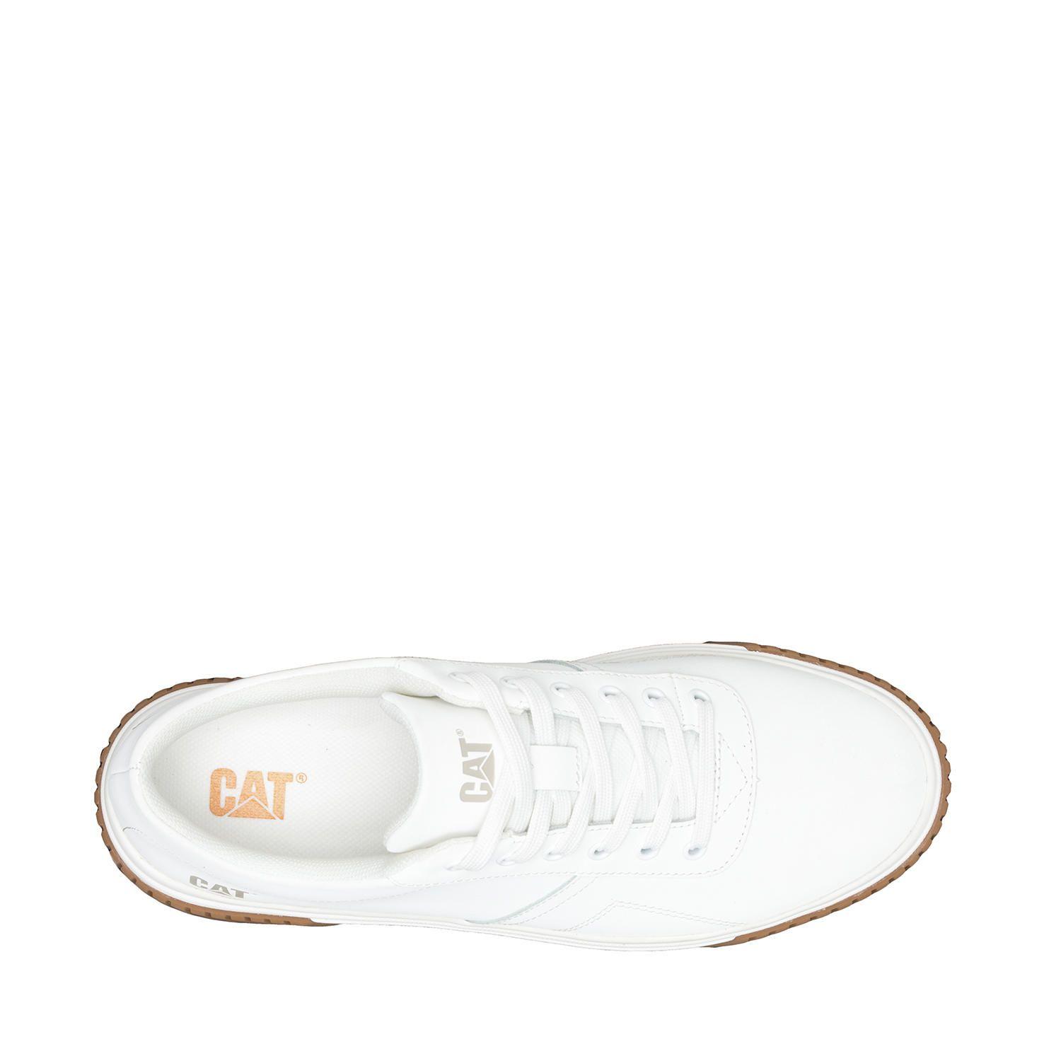 Zapatilla Cuero Mujer Amp Blanco-5