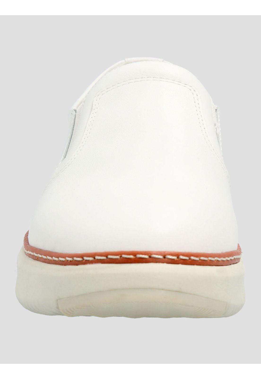 Zapato Mujer Slip On Cuero Lite G Blanco-3