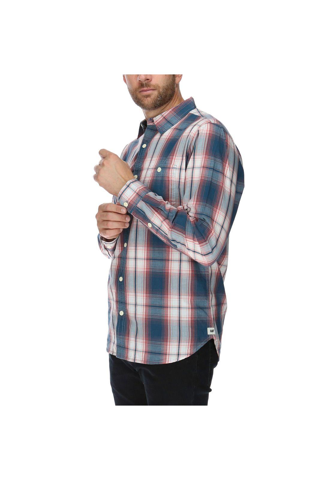 Camisa Ml Hombre Foundation L/S Western Shirt Algodón Multicolor-1