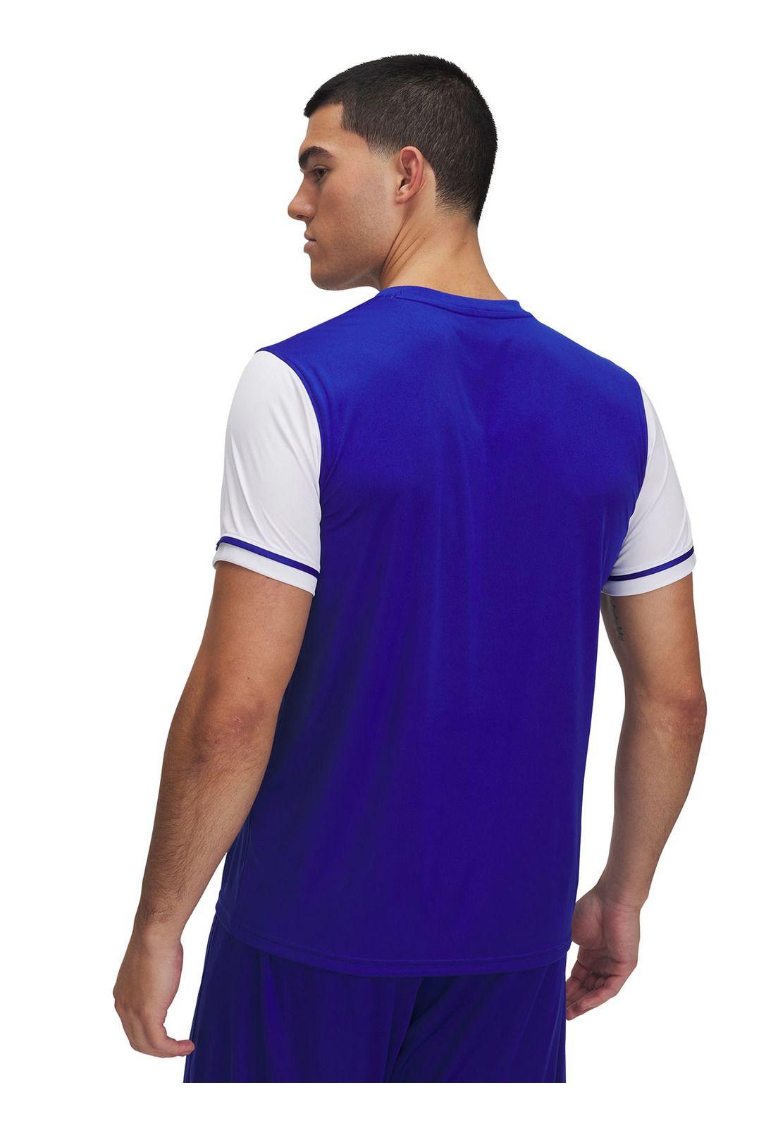 Polera M/C UA Challenger Jersey Azul Para Hombre-1