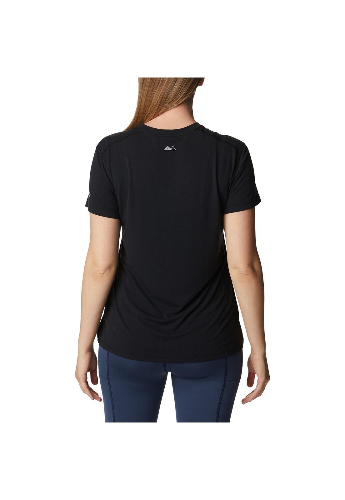 Polera M/C Endless Trail Runnin Negro Mujer-4