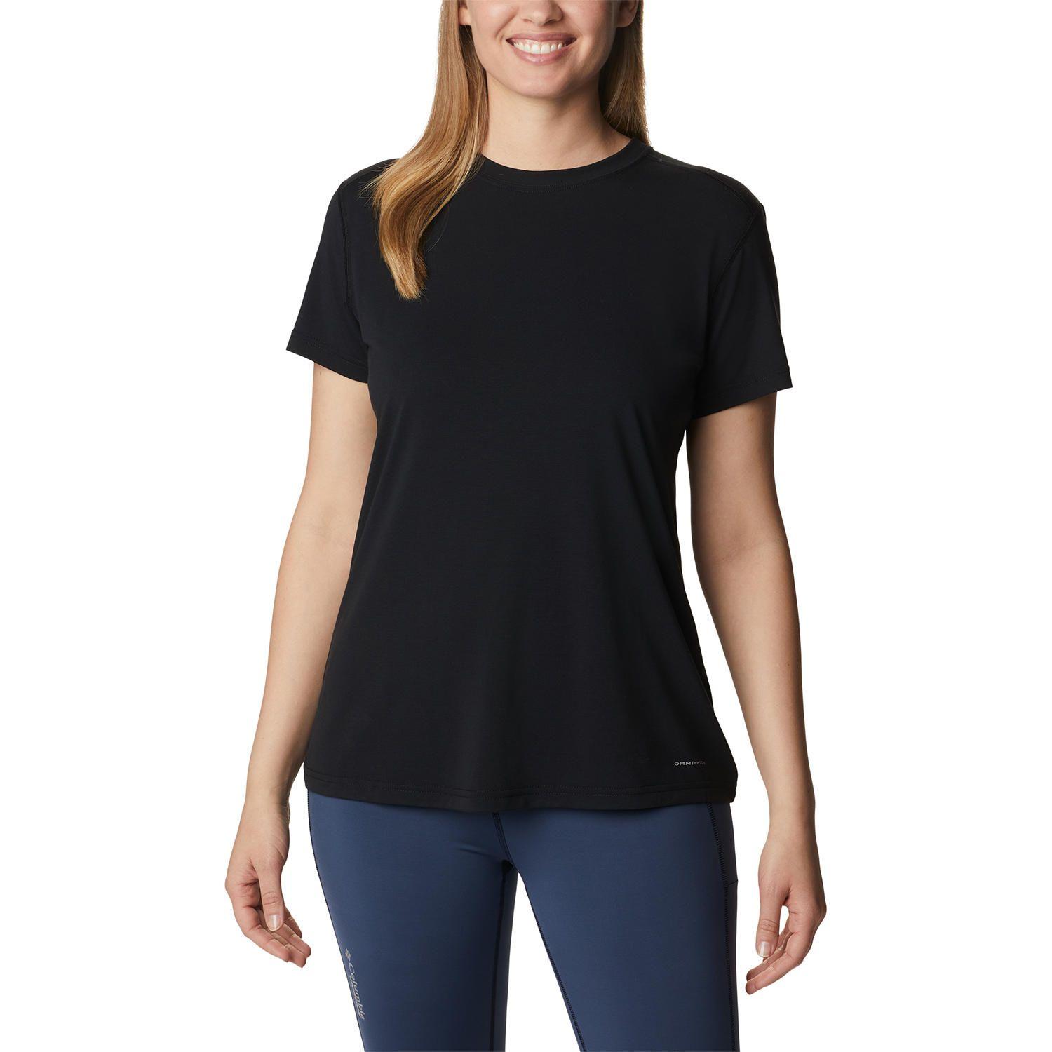 Polera M/C Endless Trail Runnin Negro Mujer-0