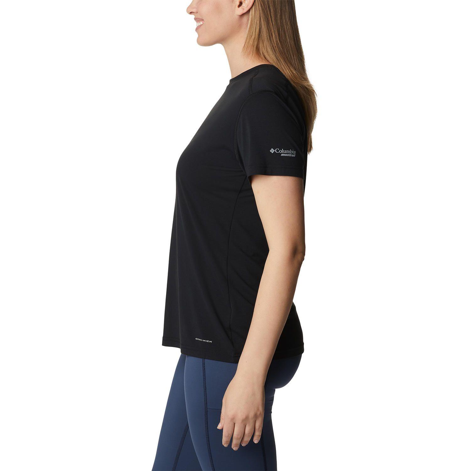 Polera M/C Endless Trail Runnin Negro Mujer-3