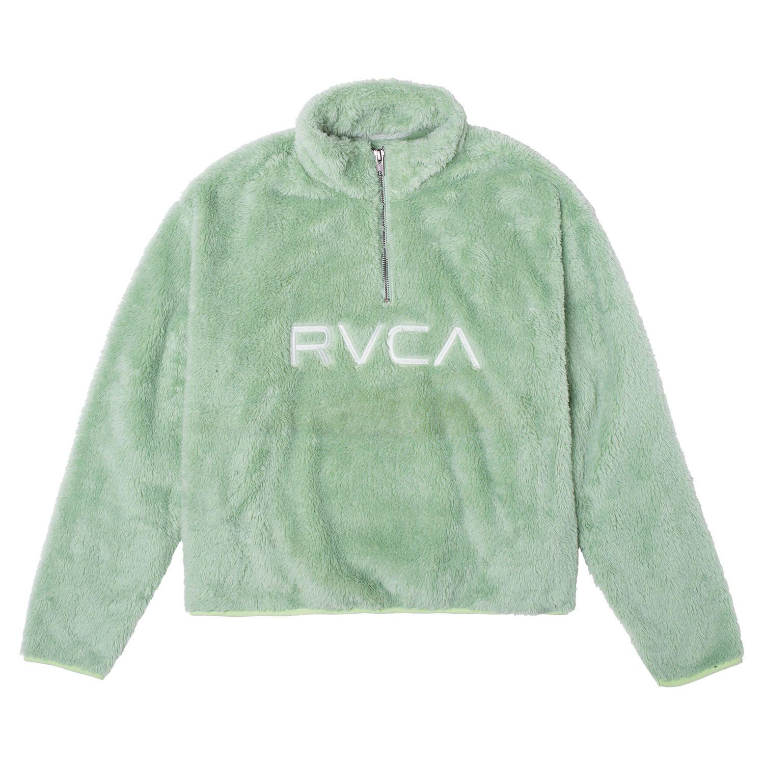 Polerón Mujer Relaxed Rvca Verde-0