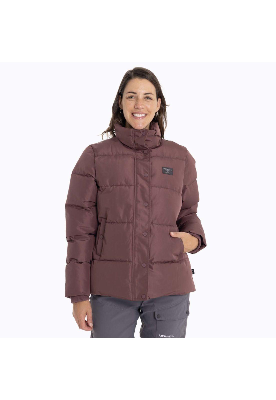 Parka Mujer Puffa Burdeo Merrell-0