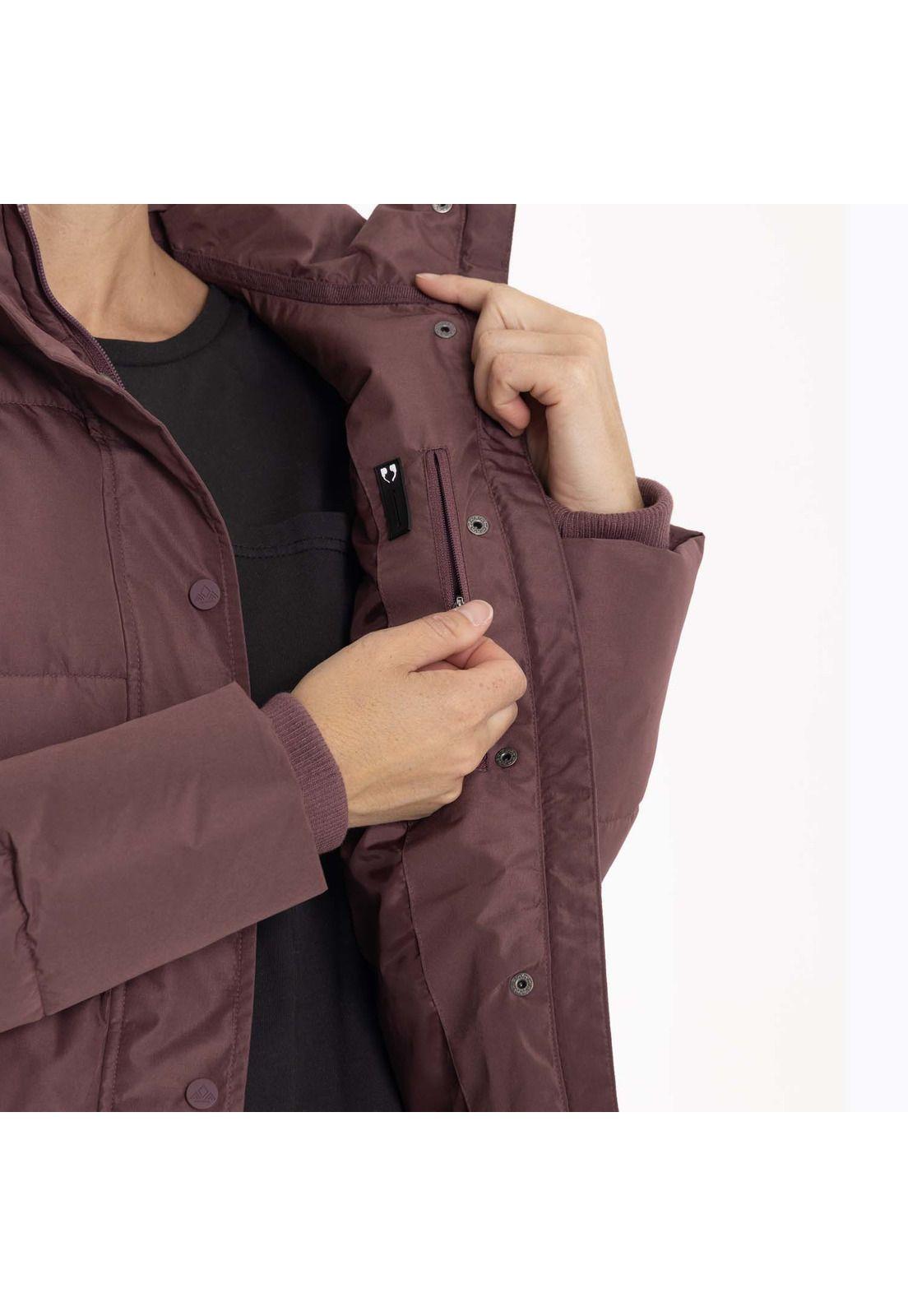 Parka Mujer Puffa Burdeo Merrell-5