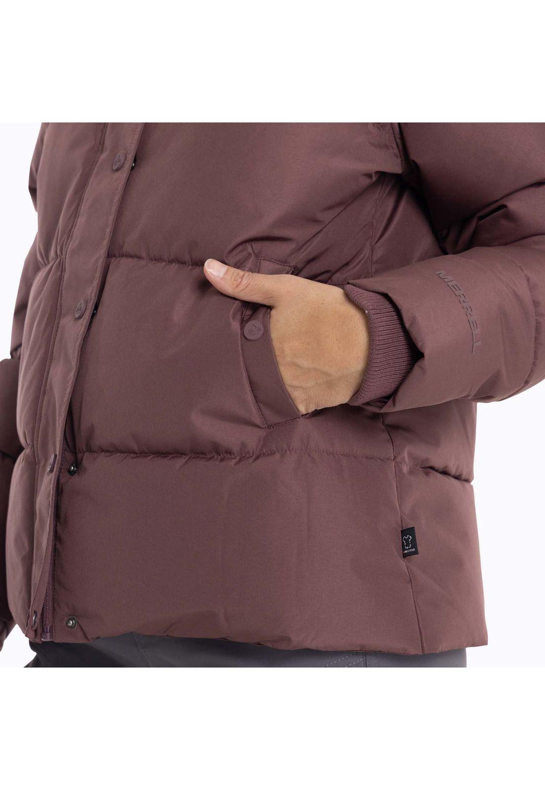 Parka Mujer Puffa Burdeo Merrell-7