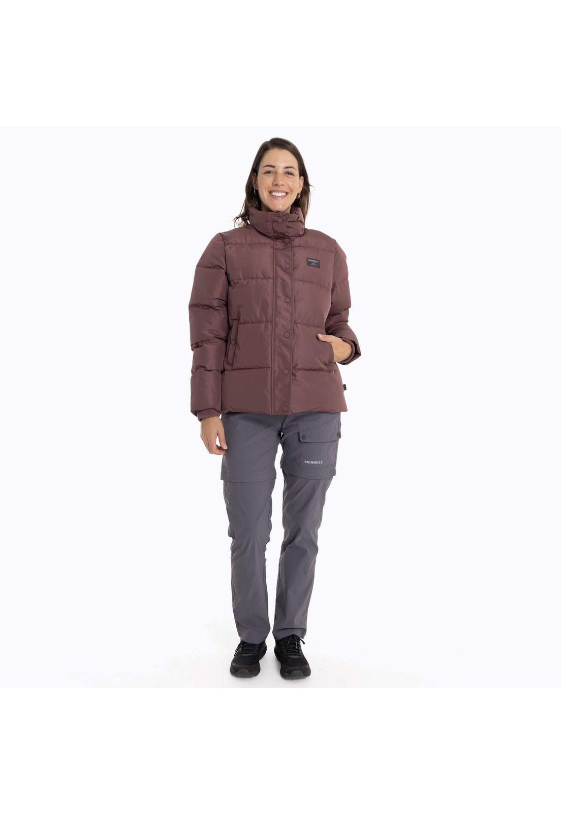 Parka Mujer Puffa Burdeo Merrell-8
