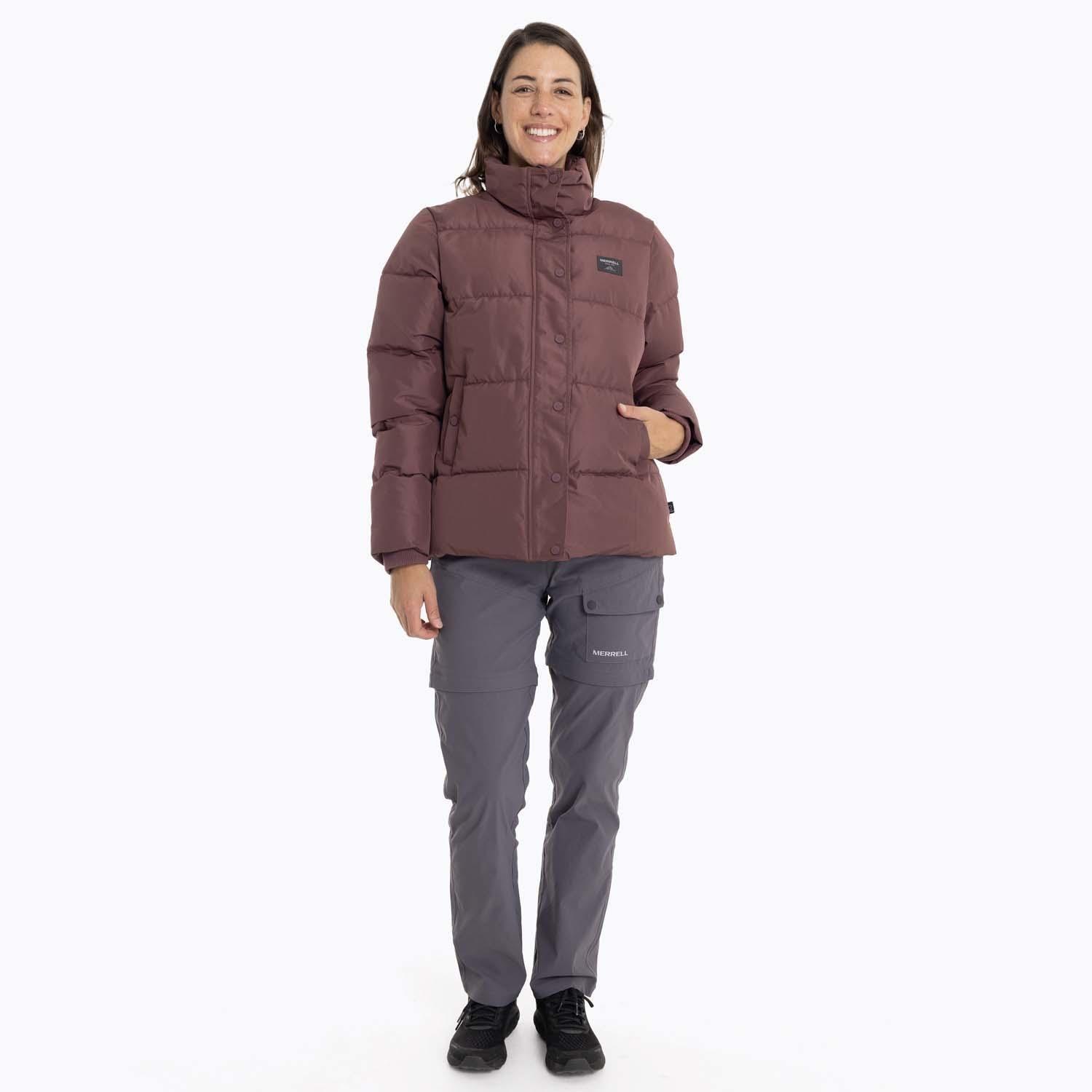 Parka Mujer Puffa Burdeo Merrell-8