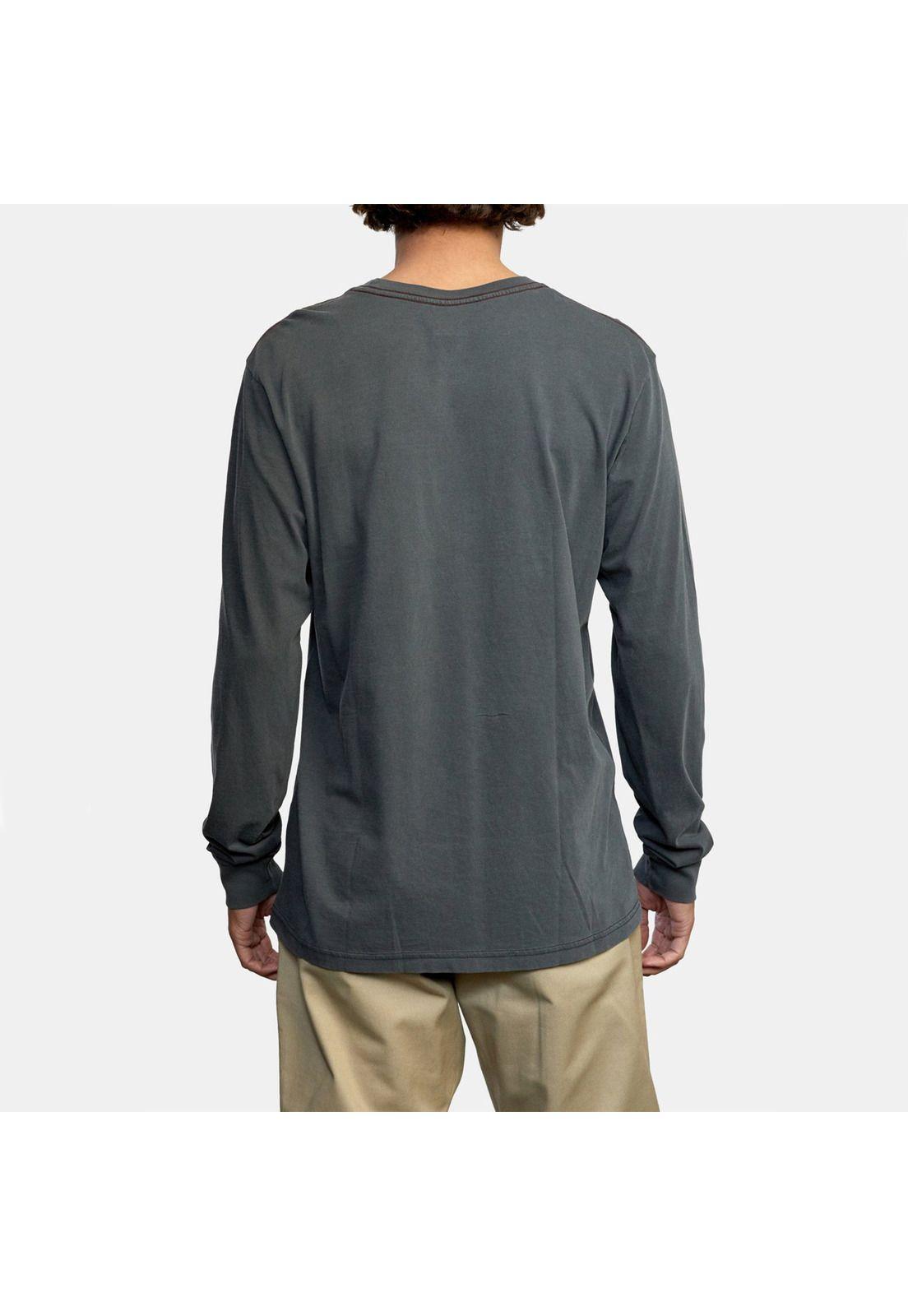 Polera M/C Hombre Ptc Pigment M Tees Gris Oscuro-1