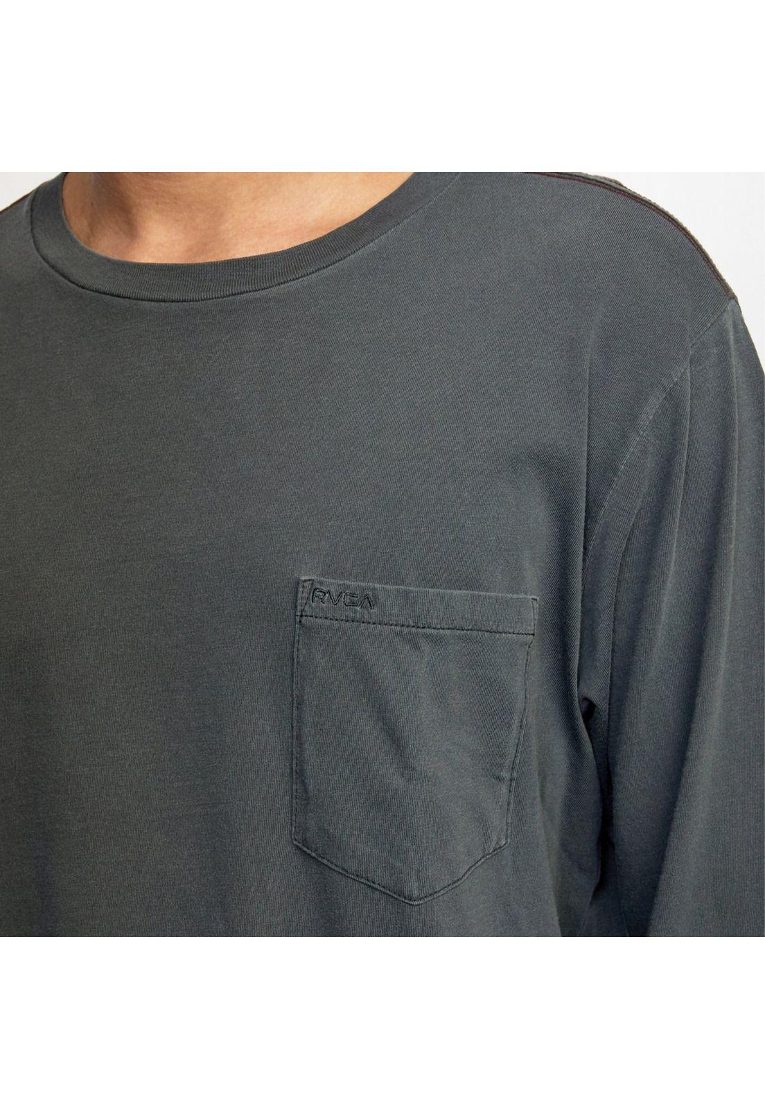 Polera M/C Hombre Ptc Pigment M Tees Gris Oscuro-5