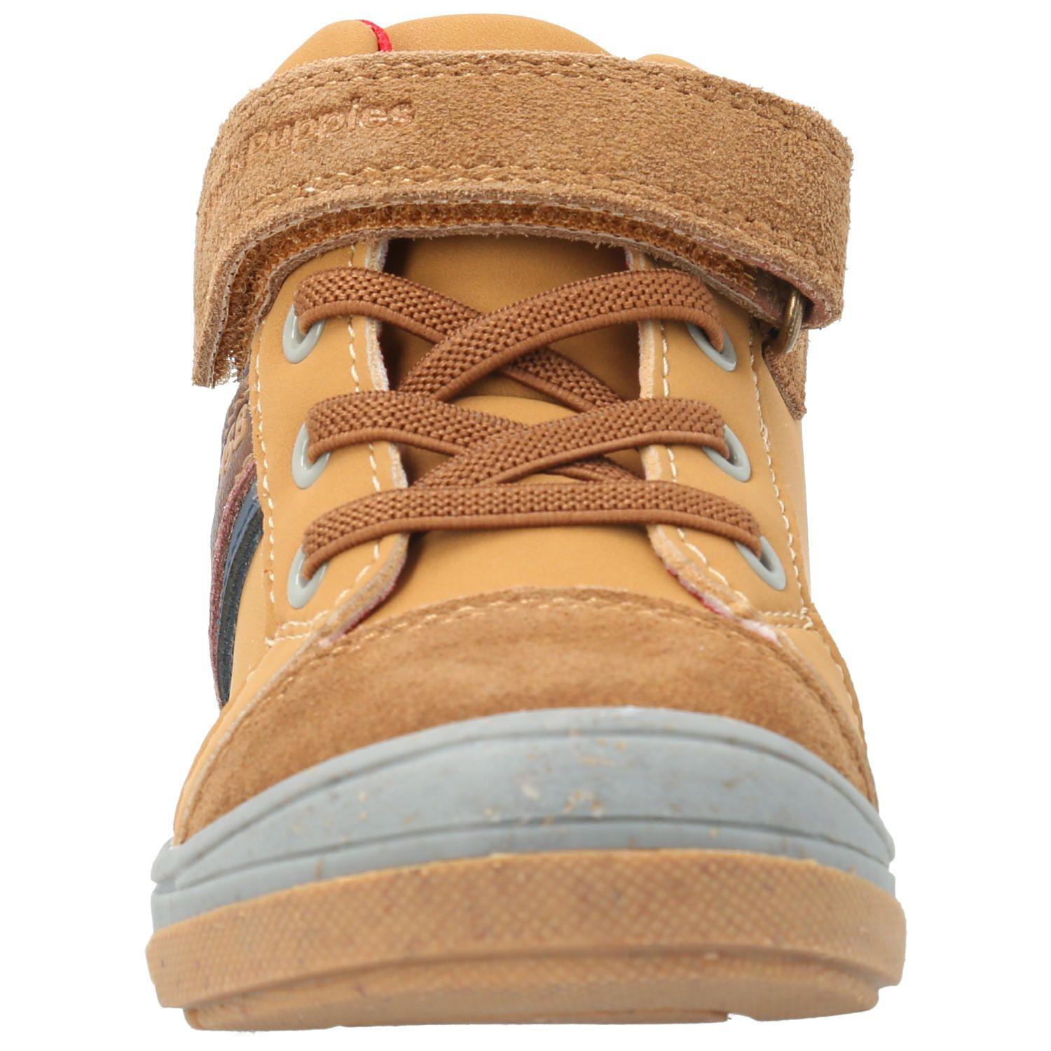 Botín Cuero Niño Yorktown Café-3