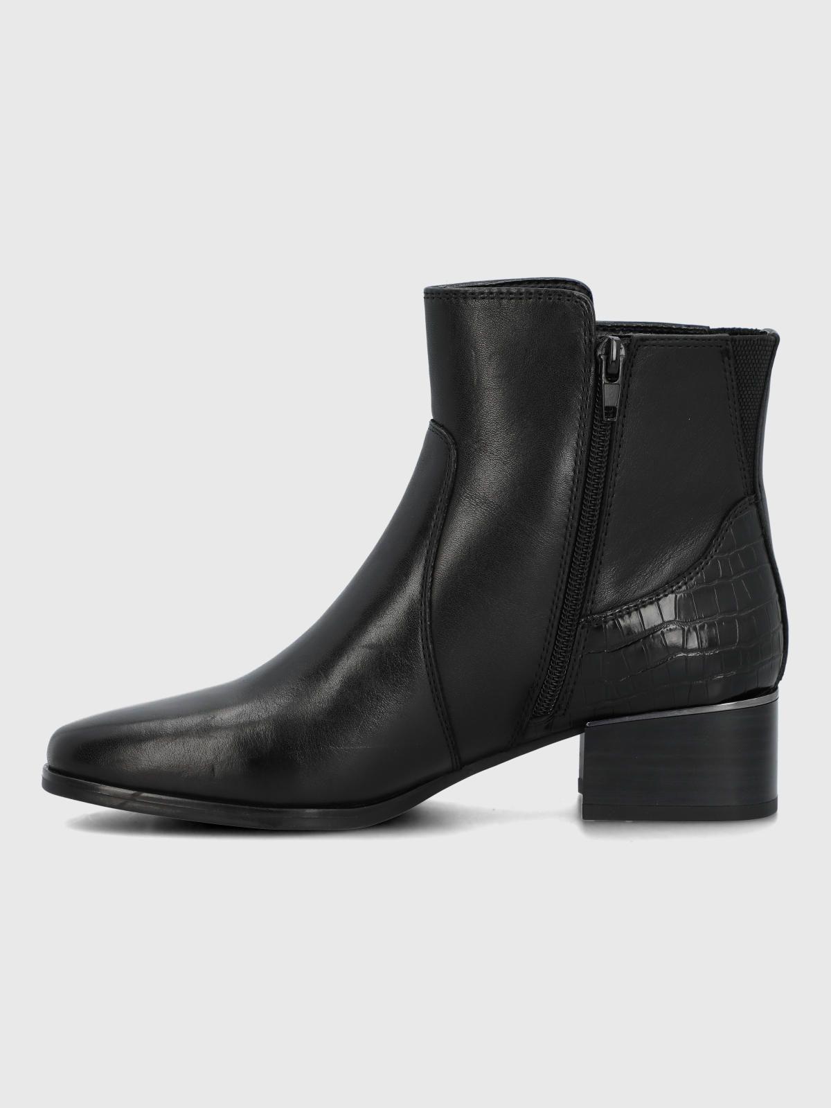 Botin Cuero Mujer Samby Negro-4