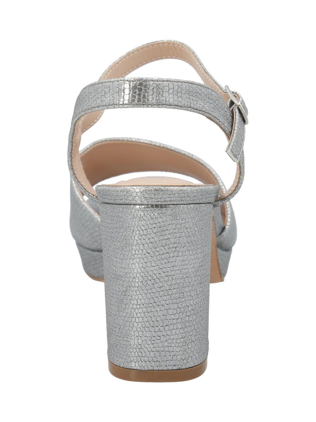 Sandalia Mujer Juani Plateado-6