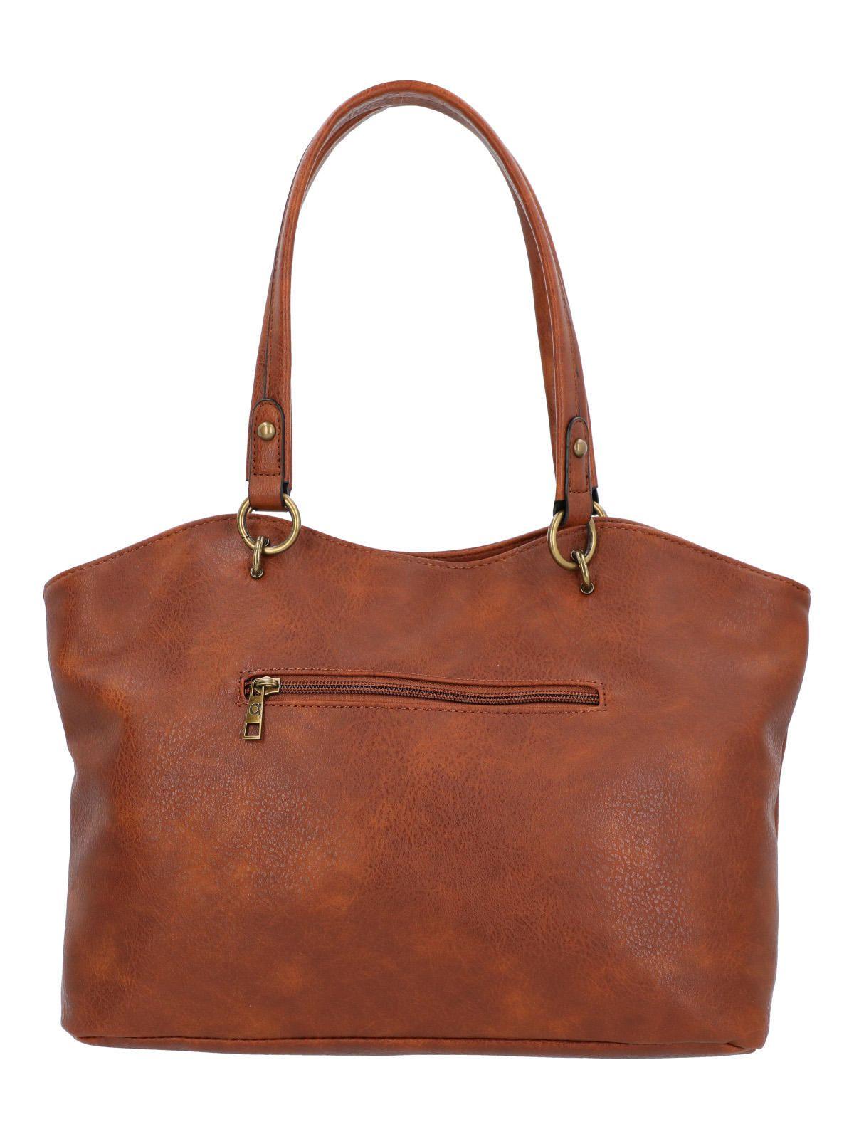 Cartera Mujer Ilka Tote Café-2