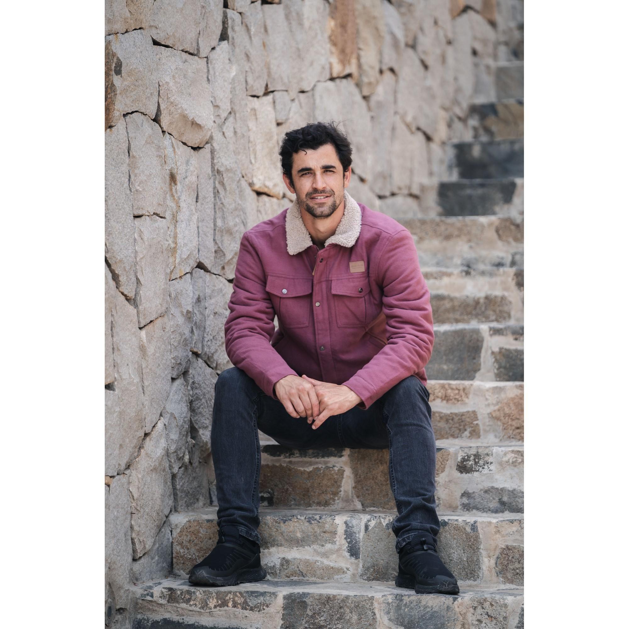 Chaqueta Hombre Vibe Rojo-1
