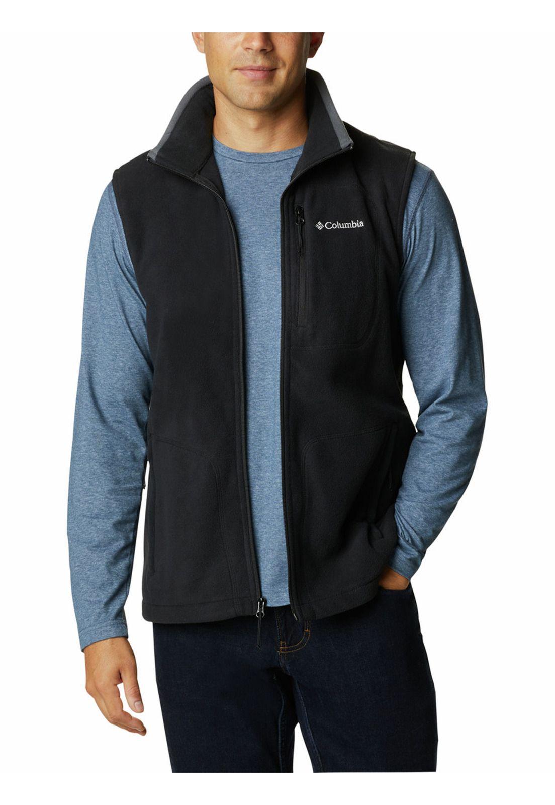 Polar Sin Mangas Hombre Fast Trek Negro-0