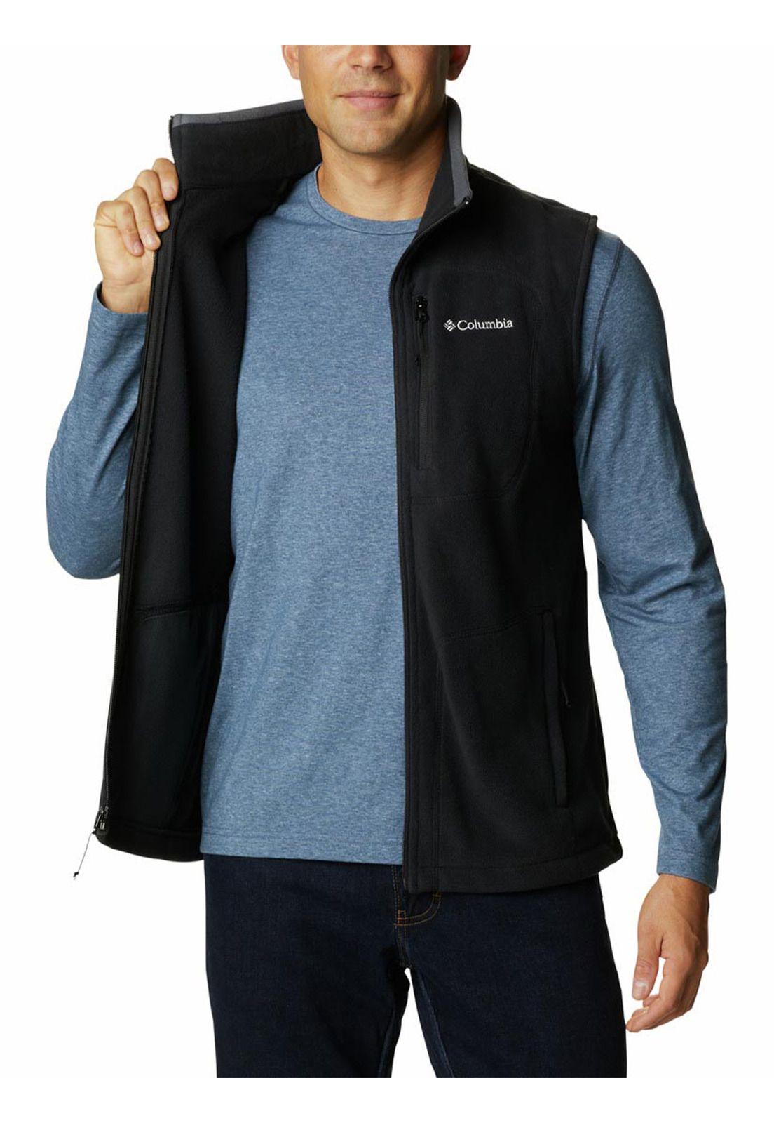 Polar Sin Mangas Hombre Fast Trek Negro-4