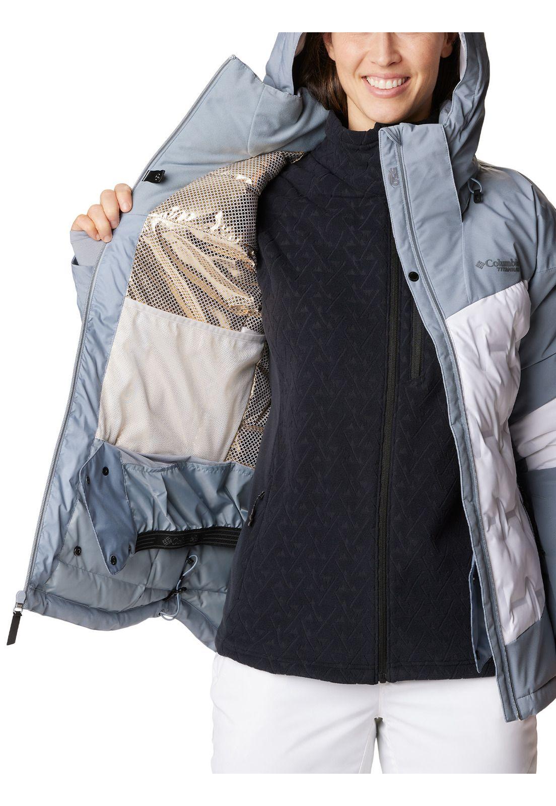 Parka Mujer Kick Turn III Down Blanco-4