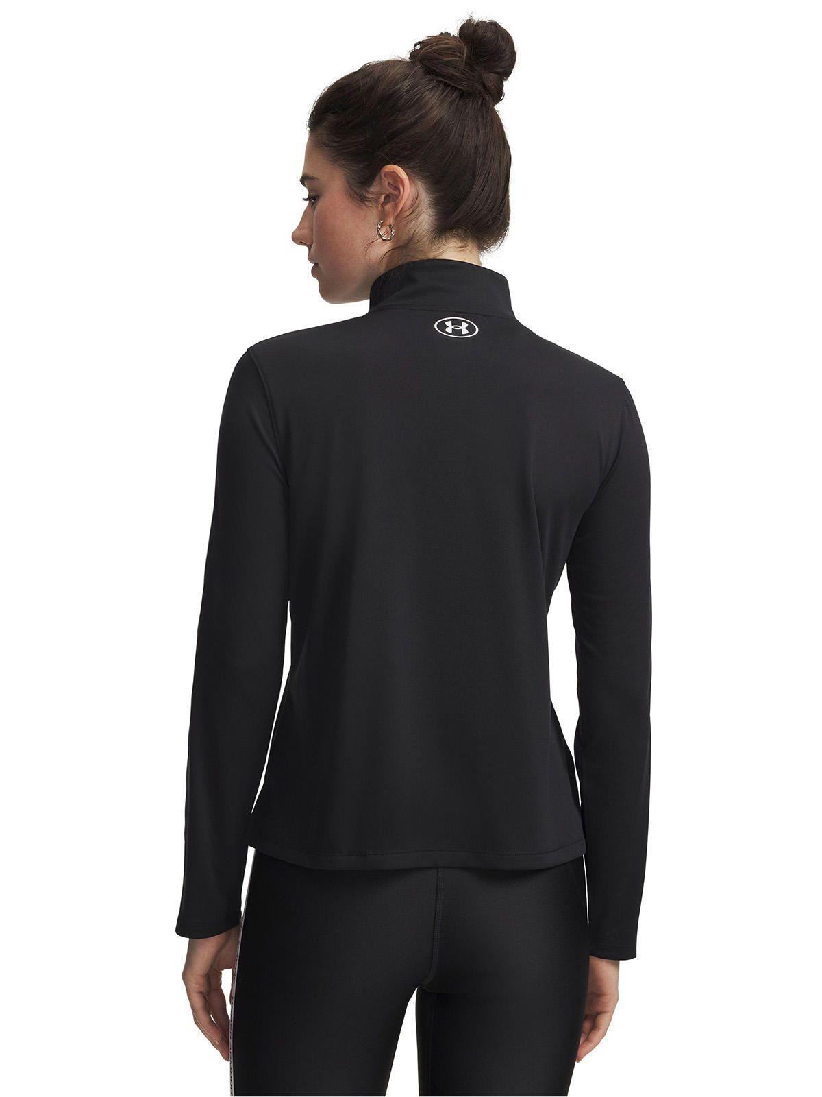 Polerón Training para mujer Tech Wordmark Tape Negro -1