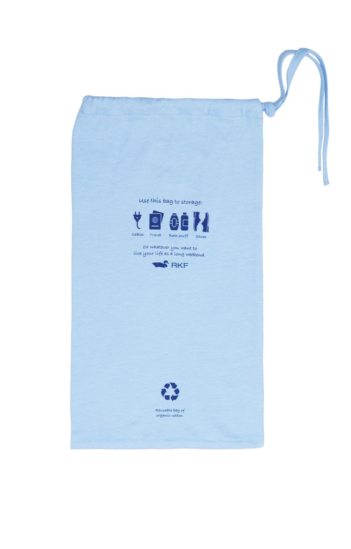 Polera M/C Hombre Organic Celeste-3
