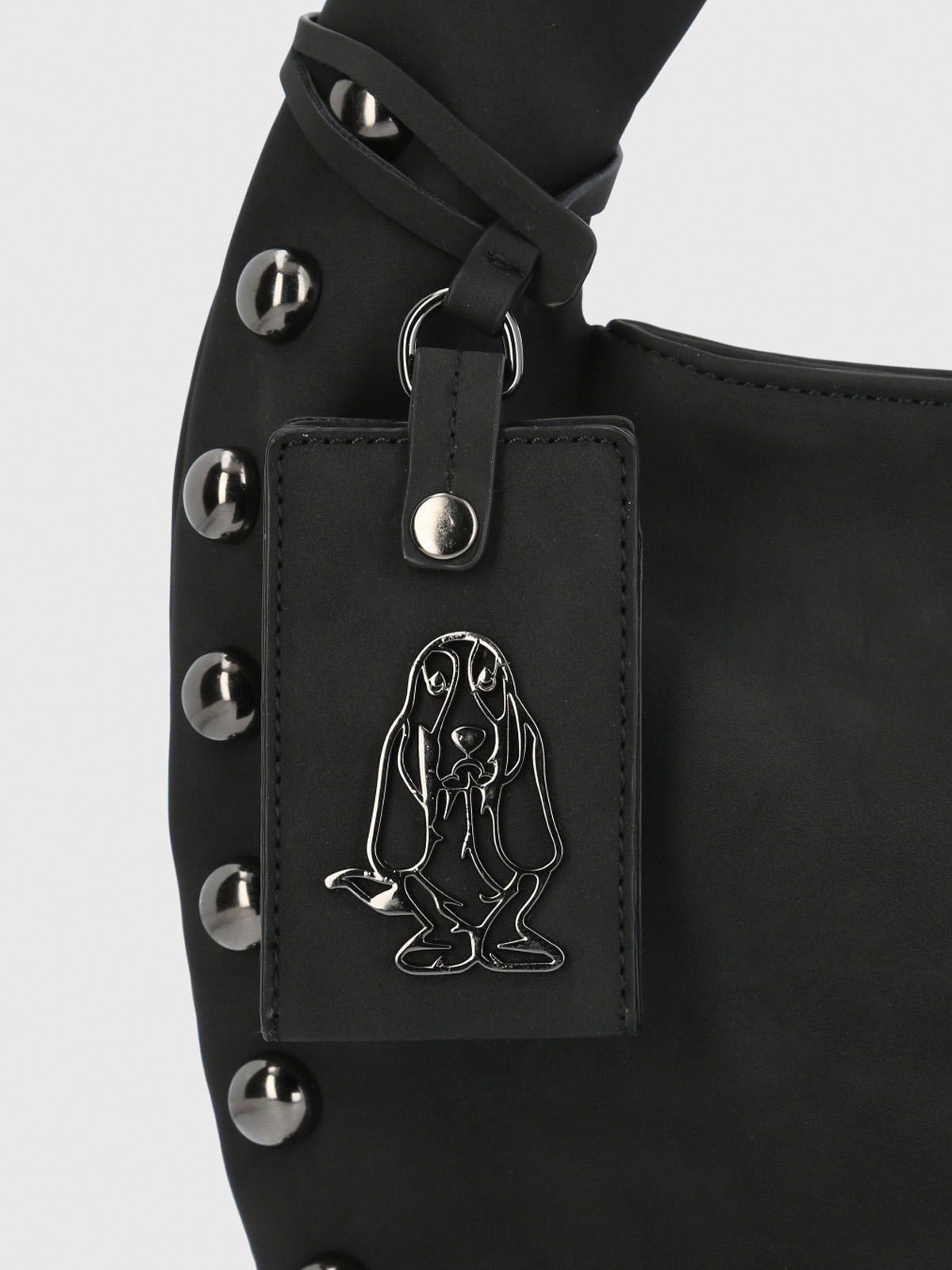 Cartera Ecocuero Mujer Taffy Hobo Negro-3