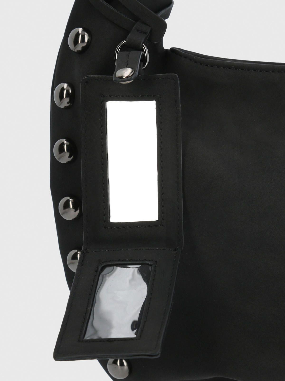 Cartera Ecocuero Mujer Taffy Hobo Negro-4